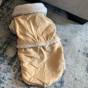 Medium Sherpa Lined Dog Coat